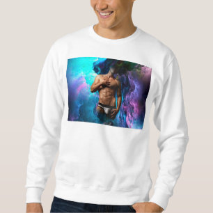SlipperyJoe's muskulöse Männerunterwäsche Beule ko Sweatshirt