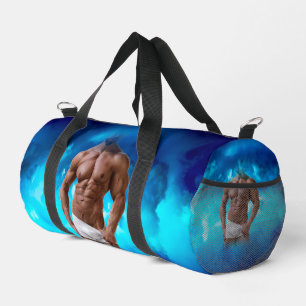 SlipperyJoe's muskulöser bärtiger Mann oberkörperf Duffle Bag