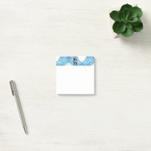 SlipperyJoe's muskulöser Mann Six-Pack-Bauch weiße Post-it Klebezettel