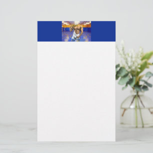 SlipperyJoe's muskulöser Mann Wölbung Sechs-Pack F Briefpapier
