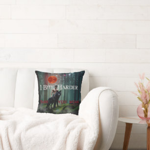 SlipperyJoe's mystische Halloween-Atmosphäre Kissen