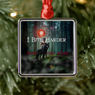 SlipperyJoe's mystische Halloween-Atmosphäre Ornament Aus Metall