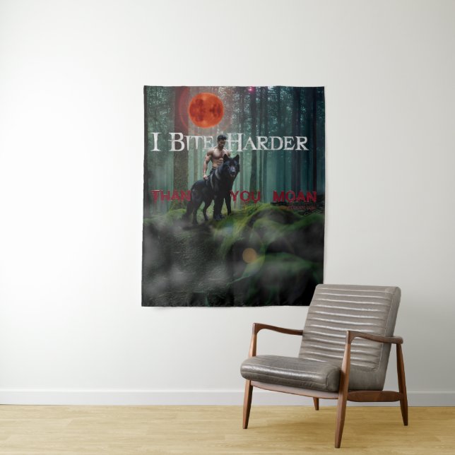 SlipperyJoe's mystische Halloween-Atmosphäre Wandteppich (Beispiel)