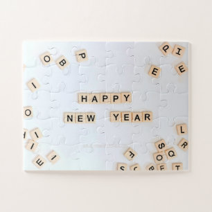 SlipperyJoe's Neujahrsfeier verstreute bei Puzzle