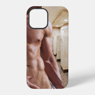 SlipperyJoe's oberkörperfreier muskulöser Männer-T iPhone 12 Pro Hülle