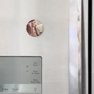 SlipperyJoe's oberkörperfreier muskulöser Männer-T Magnet