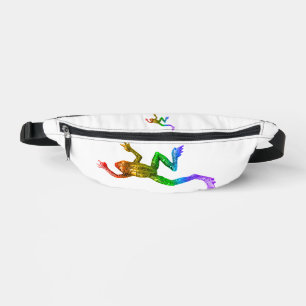 SlipperyJoe's Pride Frog-Figur Lebhaft farbig Bauchtasche
