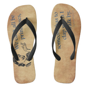 SlipperyJoe's Princess-Klaps, der lustige 50er-Vin Flip Flops