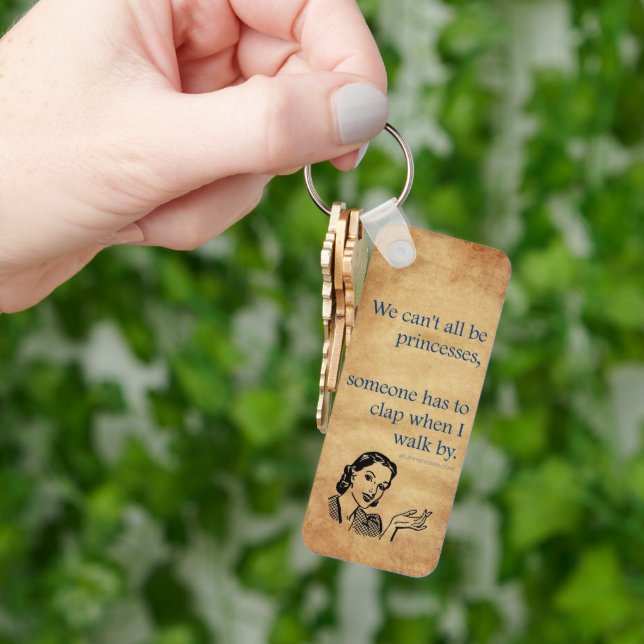 SlipperyJoe's Princess-Klaps, der lustige 50er-Vin Schlüsselanhänger (Hand)