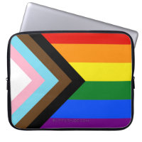 SlipperyJoe's Progress Pride Flag Gay-Geschenke LG