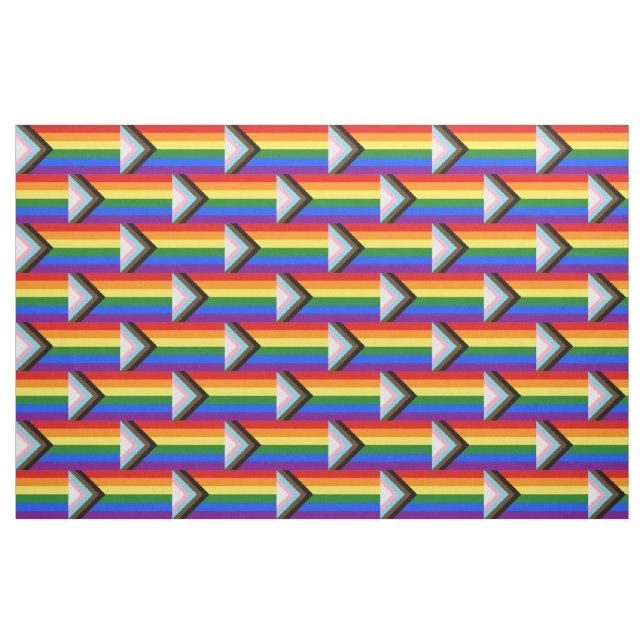 SlipperyJoe's Progress Pride Flag Gay-Geschenke LG Stoff (Yard (91,4 cm))