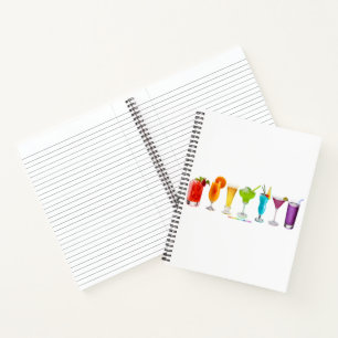 SlipperyJoe's prost alkohol cocktails LGBTQIA schw Notizbuch