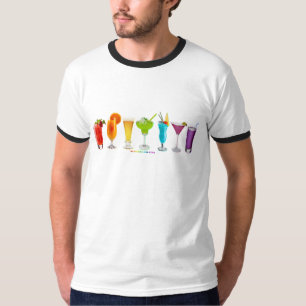 SlipperyJoe's prost alkohol cocktails LGBTQIA schw T-Shirt