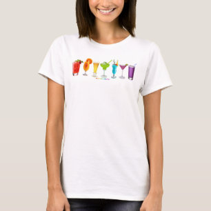 SlipperyJoe's prost alkohol cocktails LGBTQIA schw T-Shirt