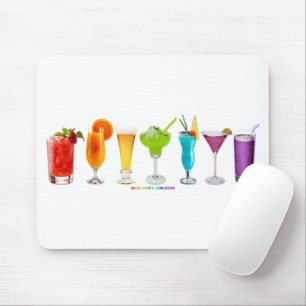 SlipperyJoe's Prost trinken Alkohol Cocktail Stolz Mousepad