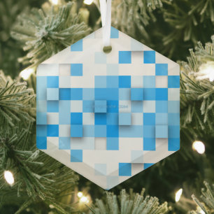 SlipperyJoe's Quadrat Kunstwerk Mosaik modernen dr Ornament Aus Glas