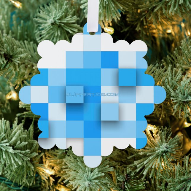 SlipperyJoe's Quadrat Kunstwerk Mosaik modernen dr Ornament Karte (Insitu (Baum))