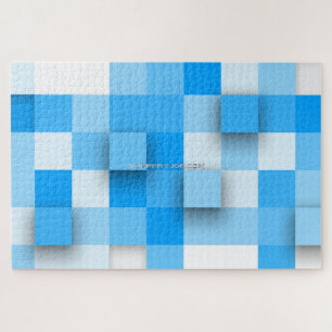 SlipperyJoe's Quadrat Kunstwerk Mosaik modernen dr Puzzle