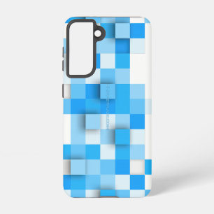 SlipperyJoe's Quadrat Kunstwerk Mosaik modernen dr Samsung Galaxy Hülle