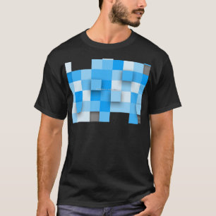 SlipperyJoe's Quadrat Kunstwerk Mosaik modernen dr T-Shirt