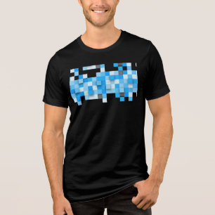 SlipperyJoe's Quadrat Kunstwerk Mosaik modernen dr Tri-Blend Shirt