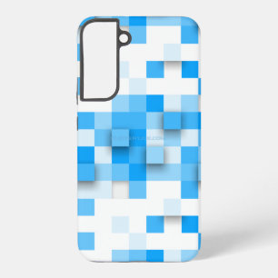 SlipperyJoe's Quadrate Kunstwerk Mosaik modern dre Samsung Galaxy Hülle