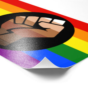 SlipperyJoe's Quee Gay-Gay-Geschenke "People of Co Fotodruck