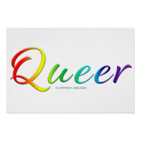 SlipperyJoe's quee Stolzfarben Wort bunt vib