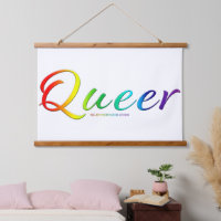 SlipperyJoe's quee Stolzfarben Wort bunt vib