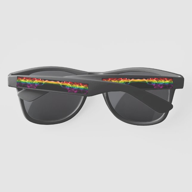 SlipperyJoe's rauchlebendige Regenbogenfarben feie (Rückseite)