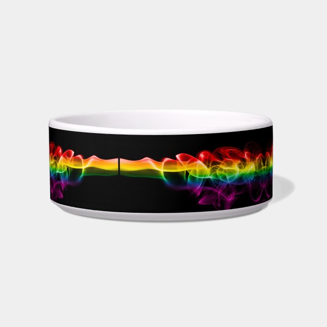 SlipperyJoe's rauchlebendige Regenbogenfarben feie Napf (Vorderseite)