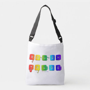 SlipperyJoe's rauer queer Pop-Typografie-Slang Tragetaschen Mit Langen Trägern