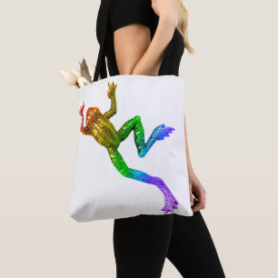 SlipperyJoe's regenbogenfarbener Frosch gerenderte