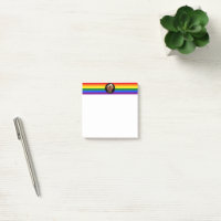 SlipperyJoes Regenbogenflagge mit erhobener Faust