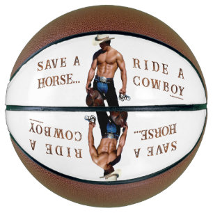 SlipperyJoe's rette Pferd reite Strohhut Cowboyhut Basketball