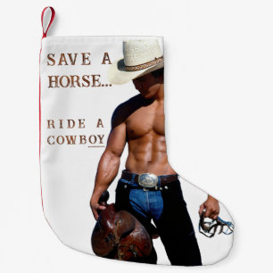 SlipperyJoe's rette Pferd reite Strohhut Cowboyhut Kleiner Weihnachtsstrumpf