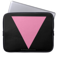 SlipperyJoe's rosa Triangle-Symbol in rosa