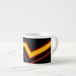 SlipperyJoe's Rubber Pride Flag Gay Geschenke LGBT Espressotasse
