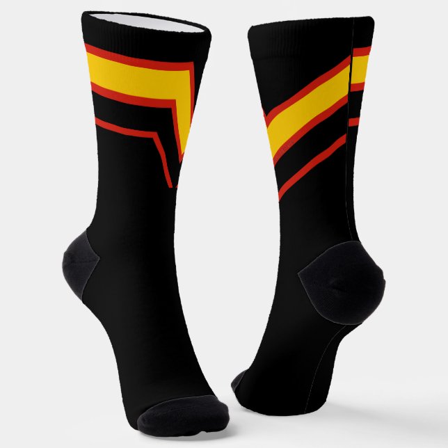 SlipperyJoe's Rubber Pride Flag Gay Geschenke LGBT Socken (Gewinkelt)