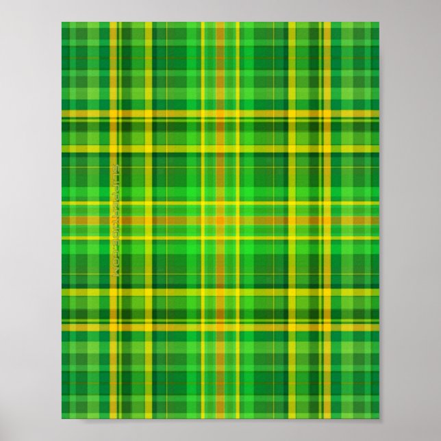 SlipperyJoe's Saint Patrick's Day Green-Gelb-Pla Poster (Vorne)