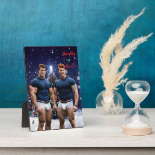 SlipperyJoe's schneebedeckte Weihnachtsbaum Fotoplatte