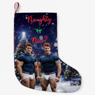 SlipperyJoe's schneebedeckte Weihnachtsbaum Kleiner Weihnachtsstrumpf
