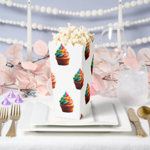 SlipperyJoe's schwindelerregender Regenbogen-Cupca Geschenkschachtel