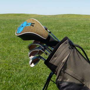 SlipperyJoe's schwuler Muskel Bär Cartoon, während Golf Headcover