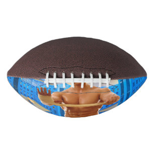SlipperyJoe's shirtless muskulöser Mann Abs Brust  Football