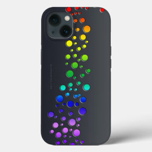SlipperyJoe's Skriptwort Liebe Regenbogenverlauf Case-Mate iPhone Hülle