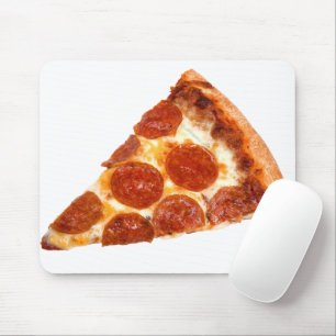SlipperyJoe's Sliced Pizza Pepperoni Käse delici Mousepad