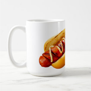 SlipperyJoe's Sommer-BBQ-Vibe-Hotdog in weichem Br Kaffeetasse