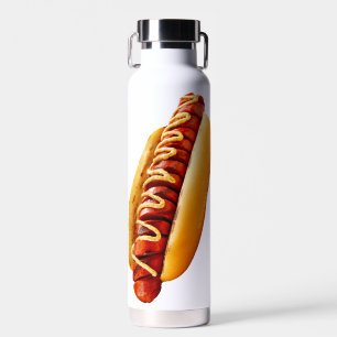 SlipperyJoe's Sommer-BBQ-Vibe-Hotdog in weichem Br Trinkflasche