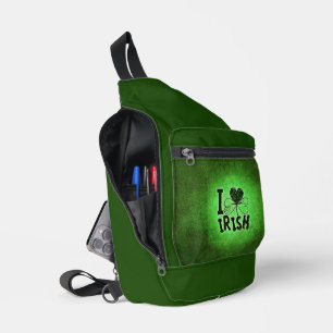 SlipperyJoe's St. Patrick's Day Feiertag irische P Crossbody Bag